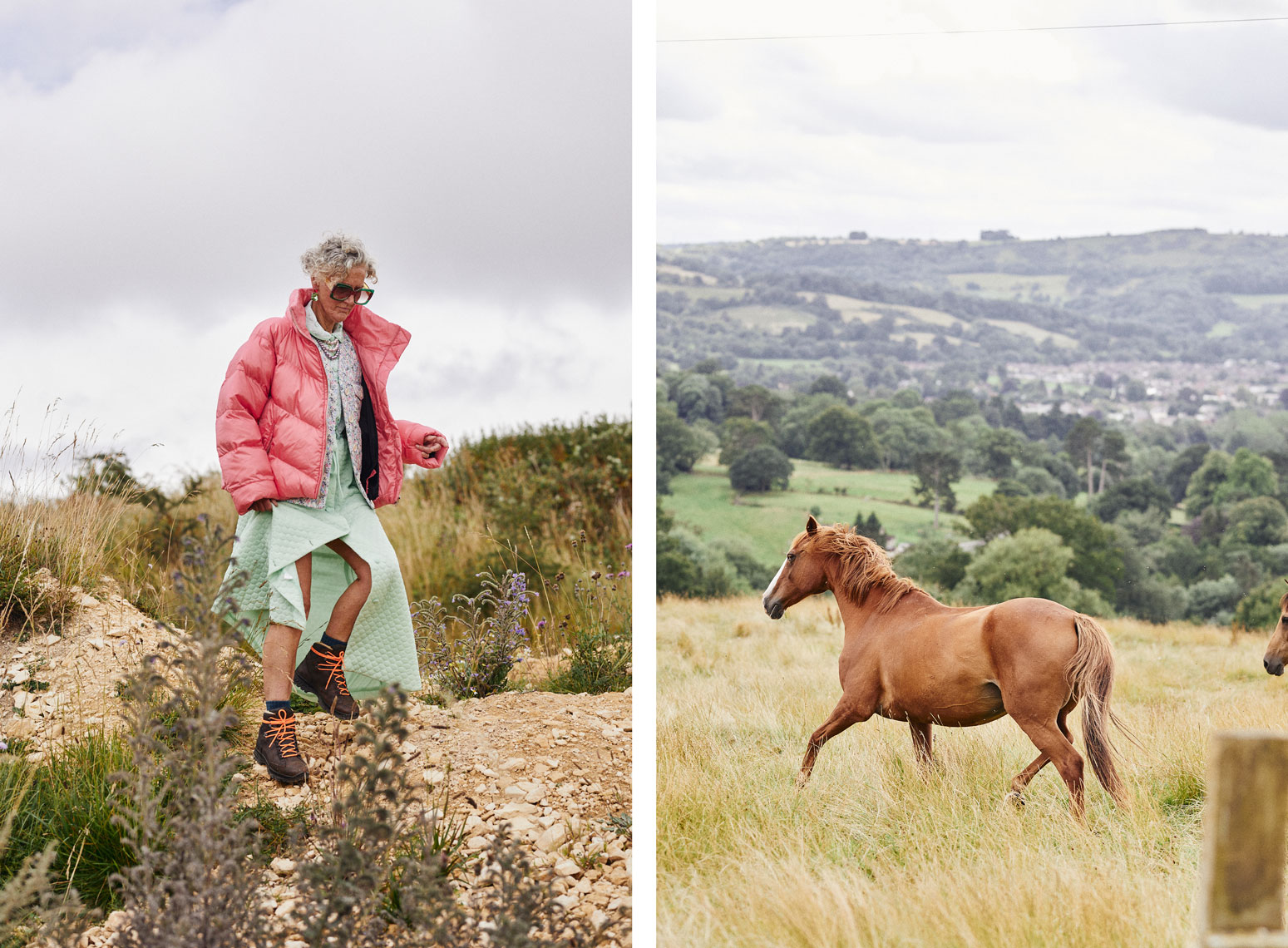issie-gibbons-fashion-stylist-becca-naen-hiking-gucci-nature-horses