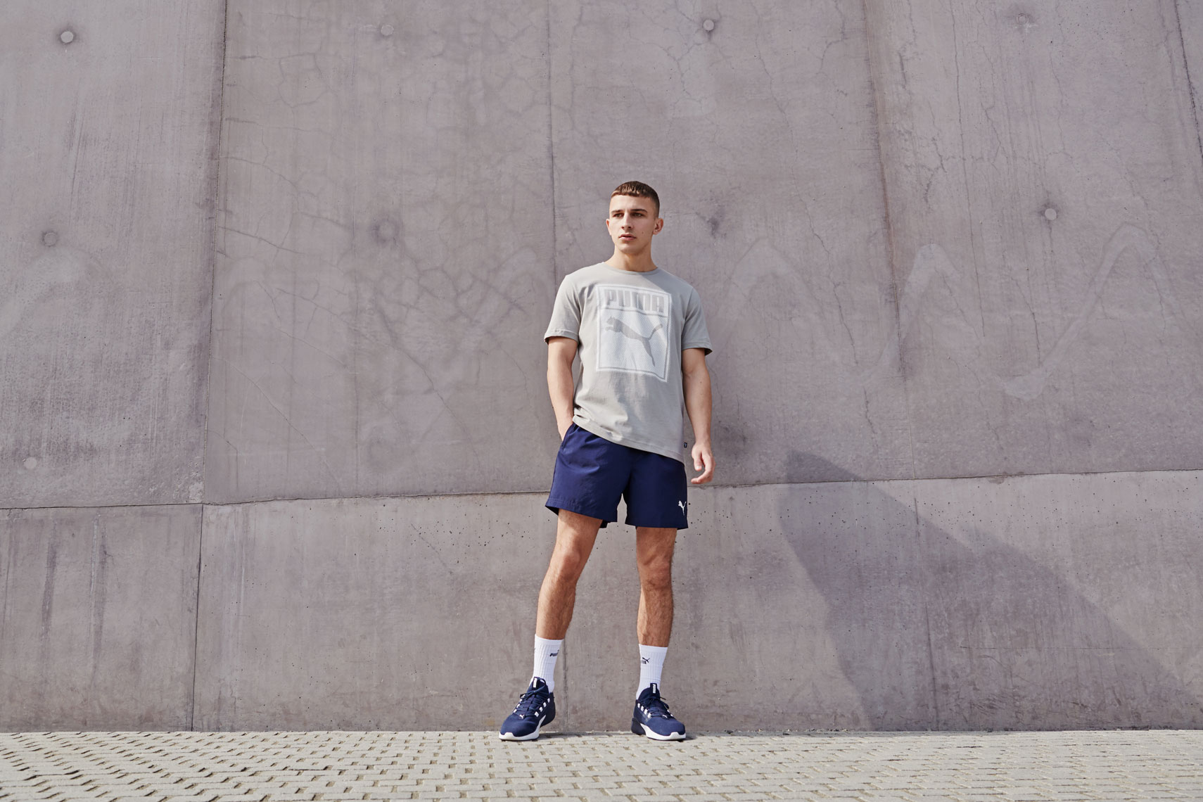 issie-gibbons-fashion-stylist-puma-campaign-sports-direct-menswear-shorts