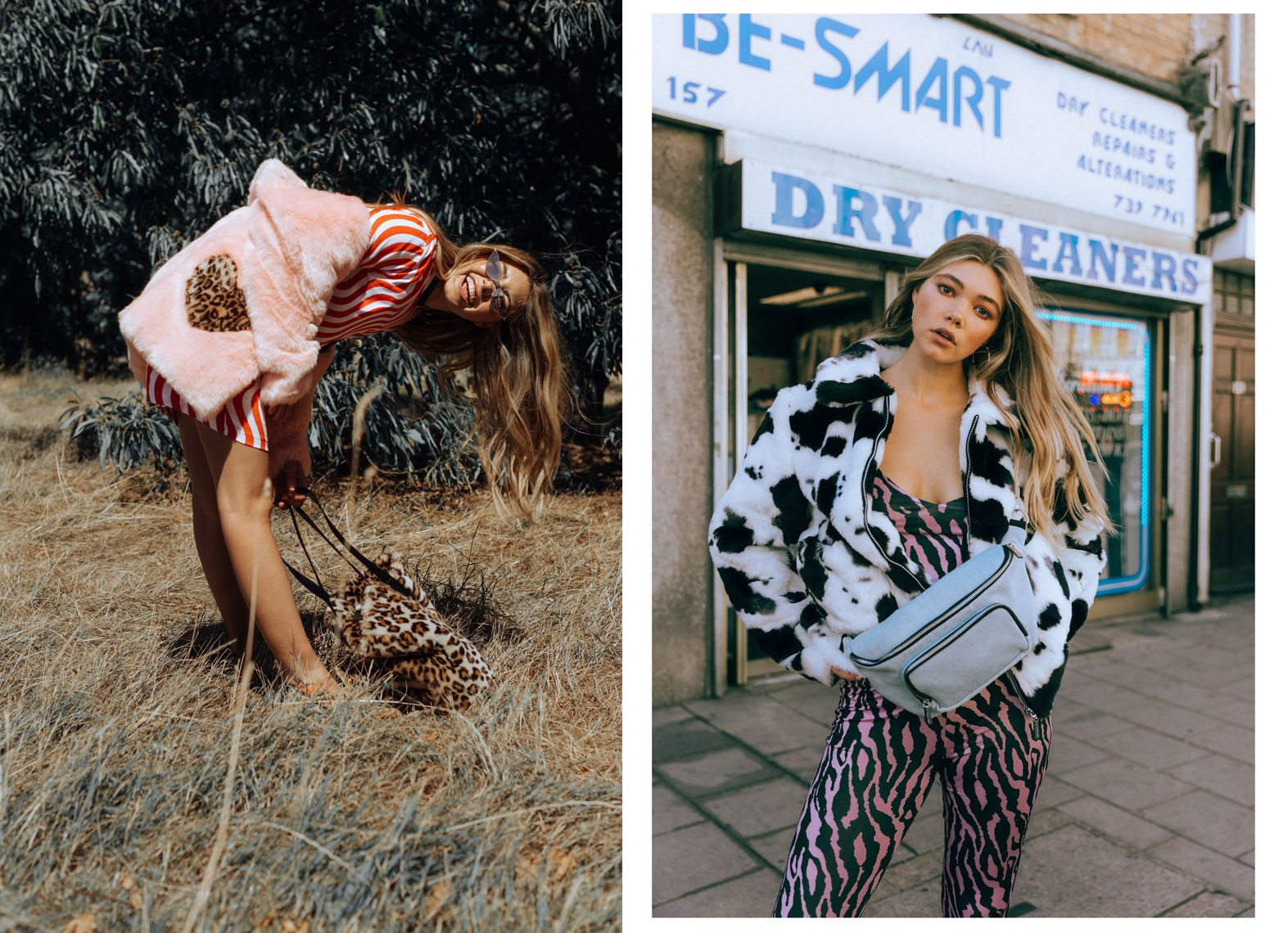 issie-gibbons-fashion-stylist-skinnydip-london-campaign-house-of-holland-zebra-leopard