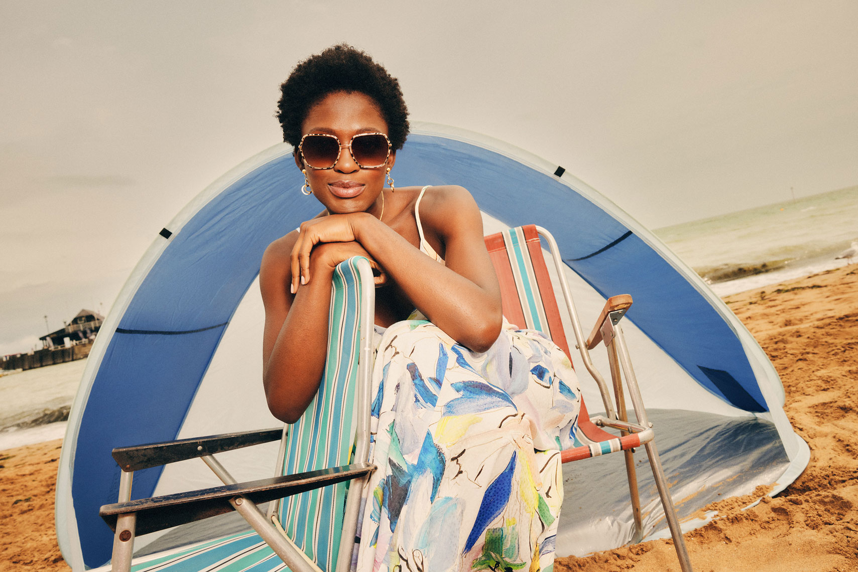 issie-gibbons-fashion-stylist-ted-baker-high-summer-campaign-british-seaside-tent
